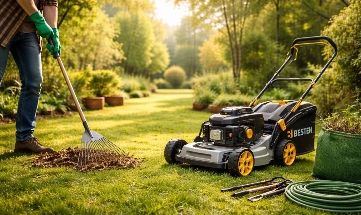 Wiosenne porządki w ogrodzie i regeneracja trawnika